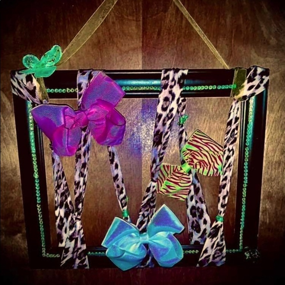 SOLD Hand-Crafted Girls Bow Holder Or Womens Picture Hanger
